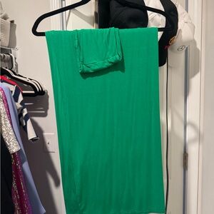 Fashion Nova Green Two Piece Set with Brand Tag